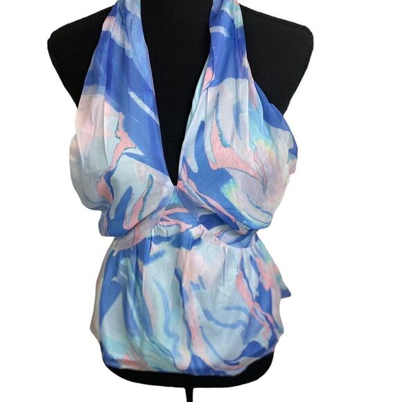 #138 FRENCH CONNECTION Watercolor Halter - Picture 6 of 9